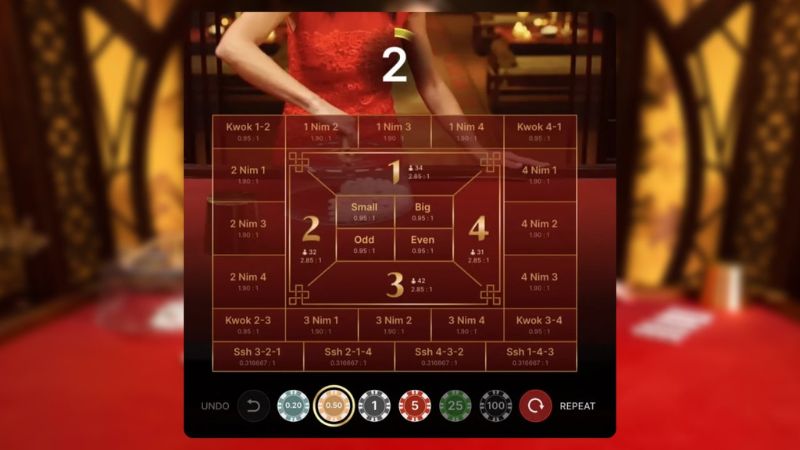 Tipos de Mesas e Variações de Apostas em Fan Tan WJcasino